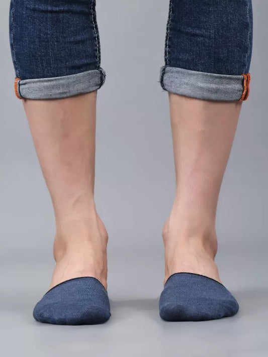 The Accessory Story Premium Mens Ultra-Comfort No-Show Socks -Grey - Silicone Grip I Anti-Slip I Breathable I No Smell Socks I Universal Size