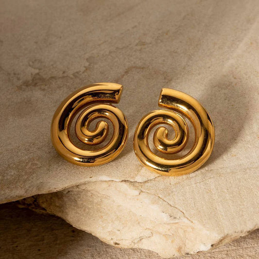 Round Shaped Earrings with Timeless Charm