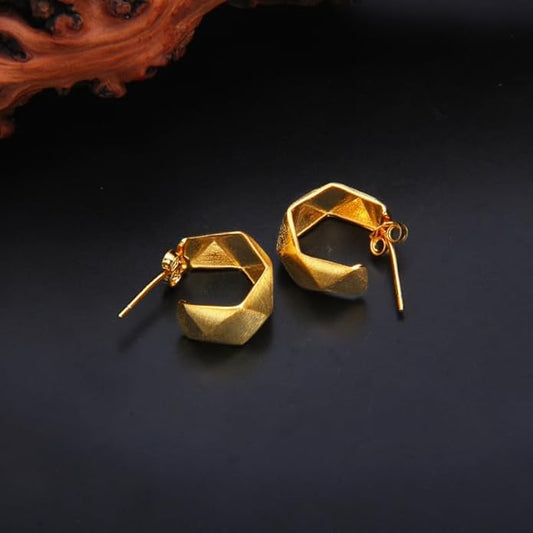 Square Shaped Earrings with Bold Style