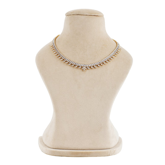 22K Plated Silver Jewelry Set (Necklace, Bracelet, Earrings, Ring)
