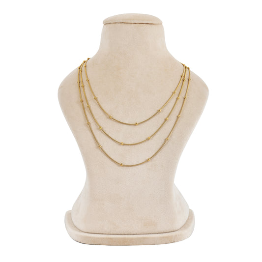 Stainless Steel Stacking Golden Chain