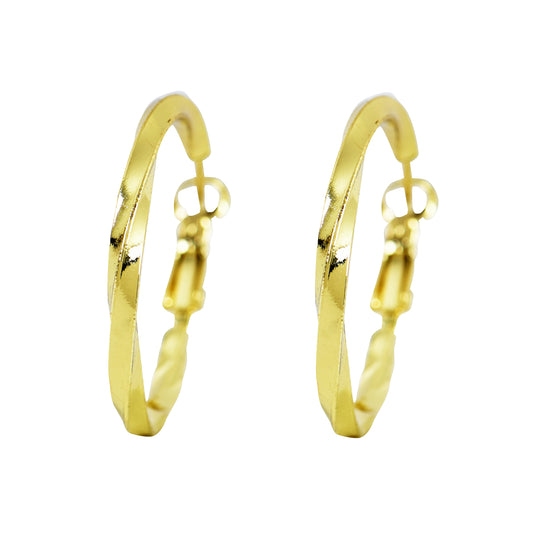 Circle Holo Earrings with Trendy Design